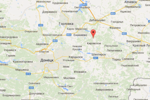Малоорловка на карте