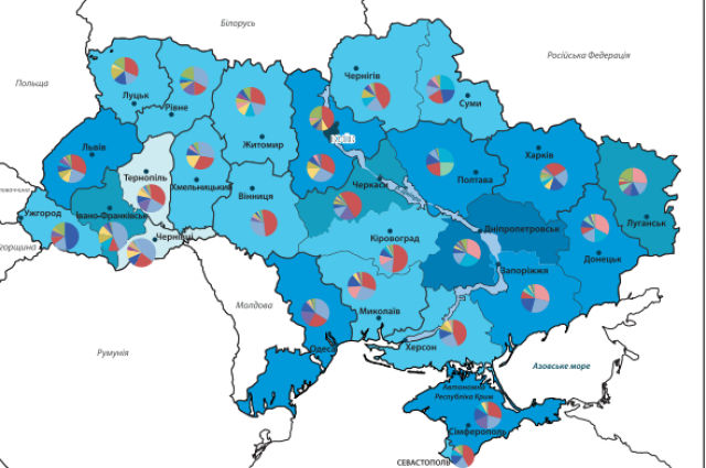 Атлас украины карта украины