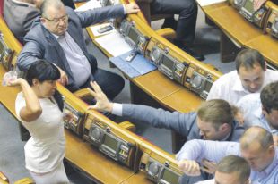 На заседании Рады