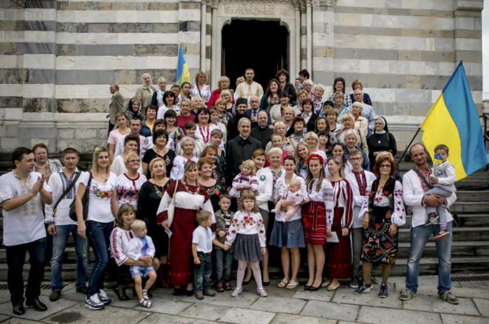 Марина Порошенко в Генуе