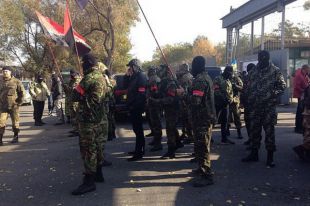 Пикет комбината 15 октября