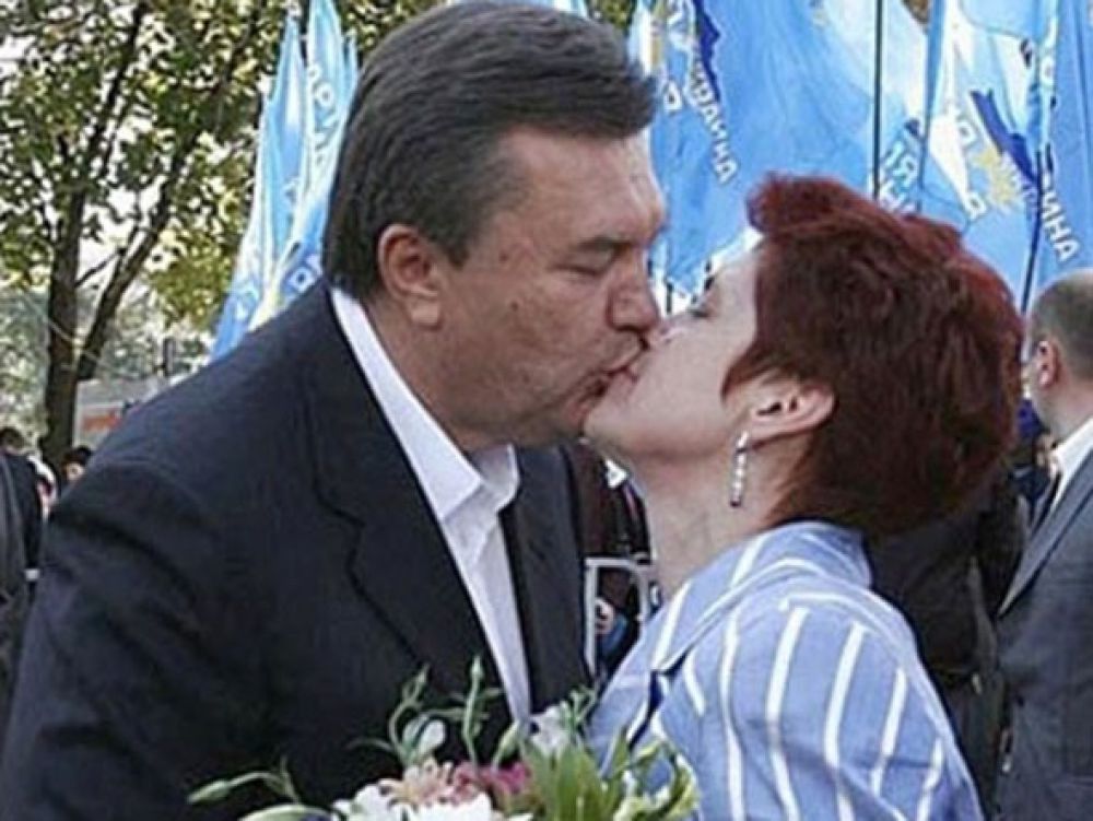 Людмила и Виктор Янукович