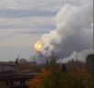 Взрыв на химзаводе в Донецке