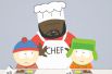 Пожалуй, самым известным поваром мира анимации является Шеф из сериала «Южный парк». На протяжении нескольких сезонов чернокожий школьный повар оставался одним из образующих персонажей, однако после разногласий с создателями мультфильма проект покинул музыкант Айзек Хейз, озвучивавший Шефа. 