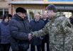 Петр Порошенко на Донбассе