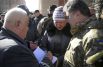 Петр Порошенко на Донбассе