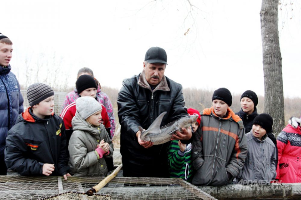 На мероприятие пригласили детей из города Ордынска.