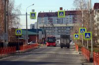 Новые пешеходные переходы в Иркутске.