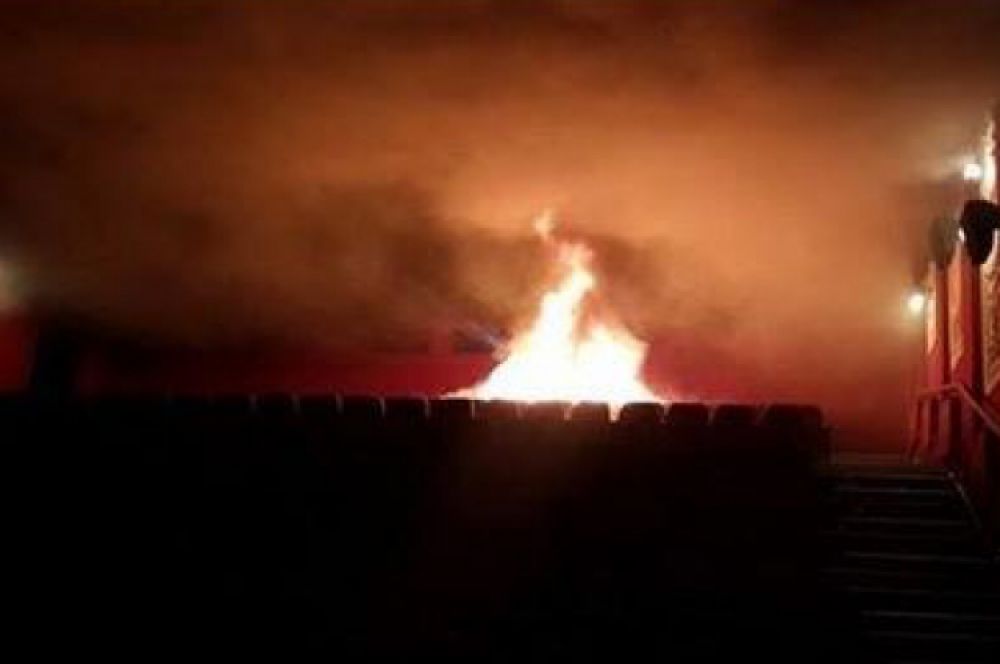 Пожар в кинотеатре «Жовтень»