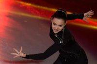 Чемпионка XXII зимних Олимпийских игр в Сочи, фигуристка Аделина Сотникова.