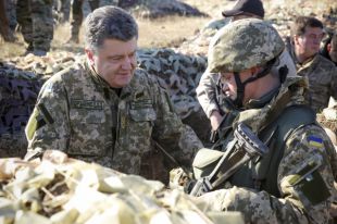 Порошенко в зоне АТО