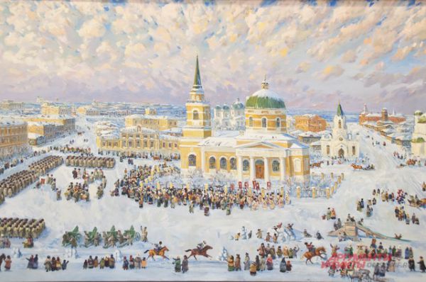 Выставка «ЕврАзия-Арт: великие реки искусства» начала работать в Омске.