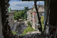 Разрушенная инфраструктура Донбасса