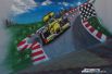 Граффити на набережной, нарисованное к прошедшим в Сочи гонкам «Формулы-1».