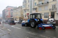 Уборка Владивостока после циклона