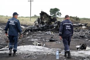 Видео с места крушения «Боинга-777»