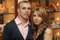 Футболист Денис Глушаков с супругой Дарьей.