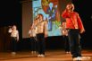 Завершали «Урок мужества и чести» самые молодые артисты из детского музыкального театра «Домисолька»!