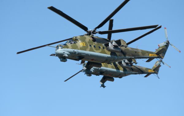 Ми-24 – один из самых массовых боевых вертолетов в мире - принимал активное участие в войне в Афганистане.  До сих пор он остается одним из основных боевых вертолетов российских ВВС: всего в строю 620 машин. 