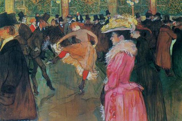 «Танец в Мулен Руж». 1890.