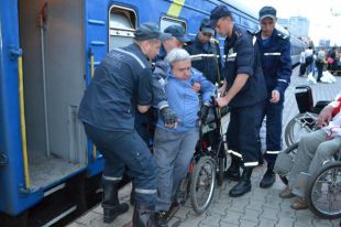 Вокзал, инвалиды