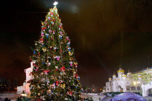Кремлёвская ёлка в Москве запланирована на 26 декабря.  