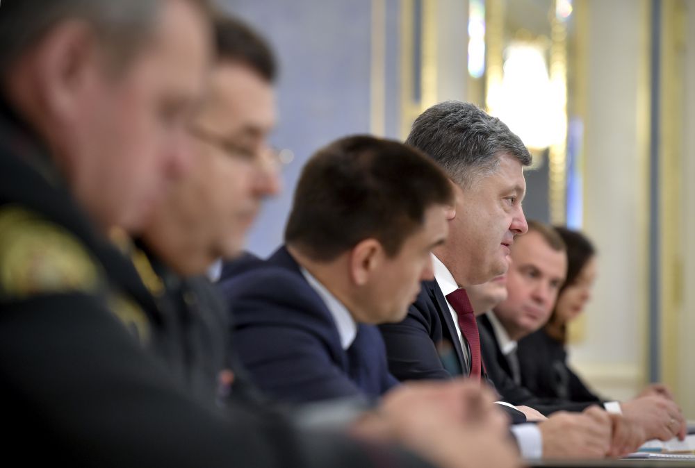 Петр Порошенко встретился с главнокомандующим силами НАТО Филиппом Бридлавом