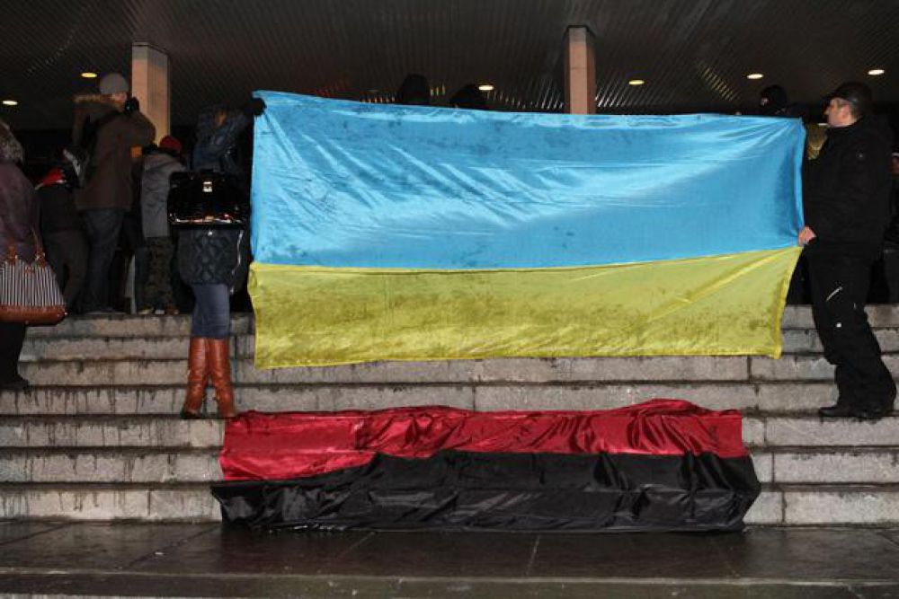 Попытка сорвать концерт Ани Лорак в Киеве 26 ноября