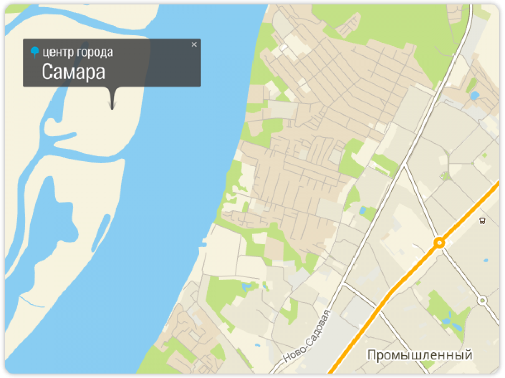 Из-за вытянутой на север территории города географический центр Самары оказался практически на необитаемом острове – точнее, на островке посреди Волги. До ближайших домов на противоположном берегу – примерно 2 километра.