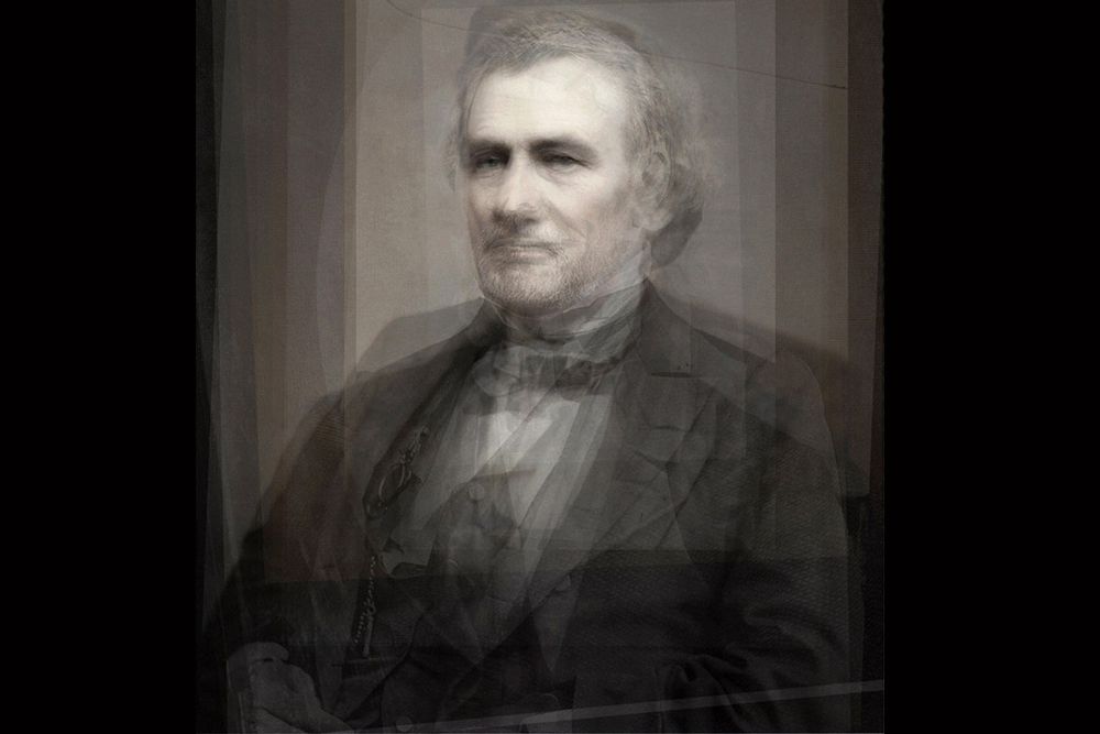 Президенты США: 1789–1889 годы. В этой работе использовались не только фотографии, но и картины: сюда даже попали отцы-основатели американской демократии — Джордж Вашингтон и Джон Адамс. Удивительно, но черты одного из самых узнаваемых президентов США – Авраама Линкольна на общем портрете почти не проглядываются.