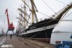 Российское учебное парусное судно «Крузенштерн», которое в 2016 году отмечает 90-летие со дня спуска на воду, ежегодного швартуется в Светлом на ремонт.  