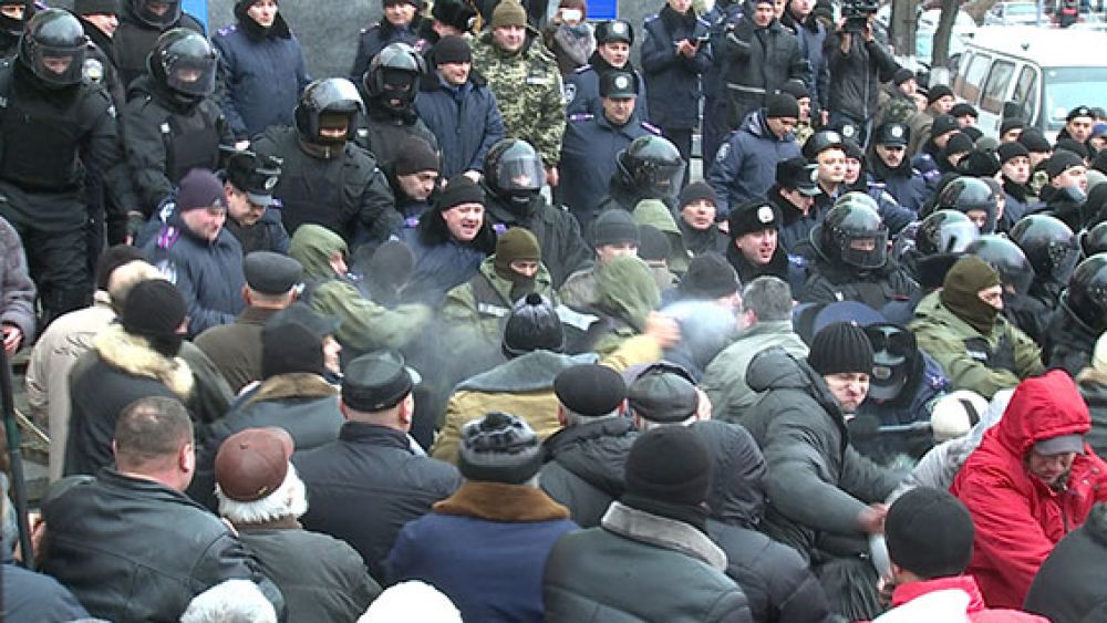 Протесты в Виннице