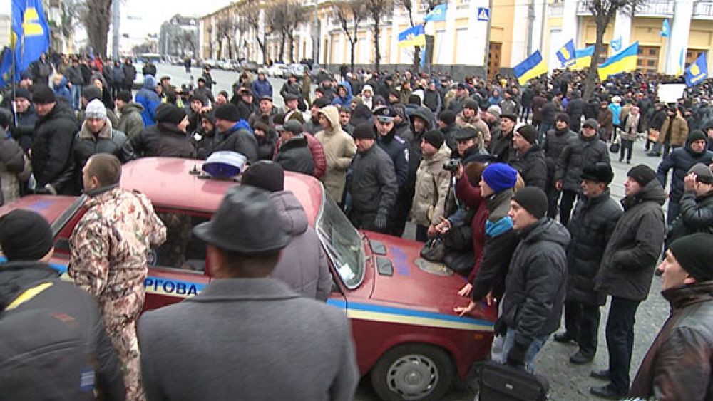 Протесты в Виннице