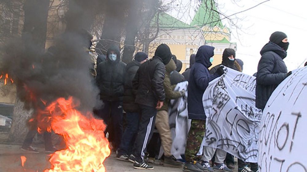 Протесты в Виннице