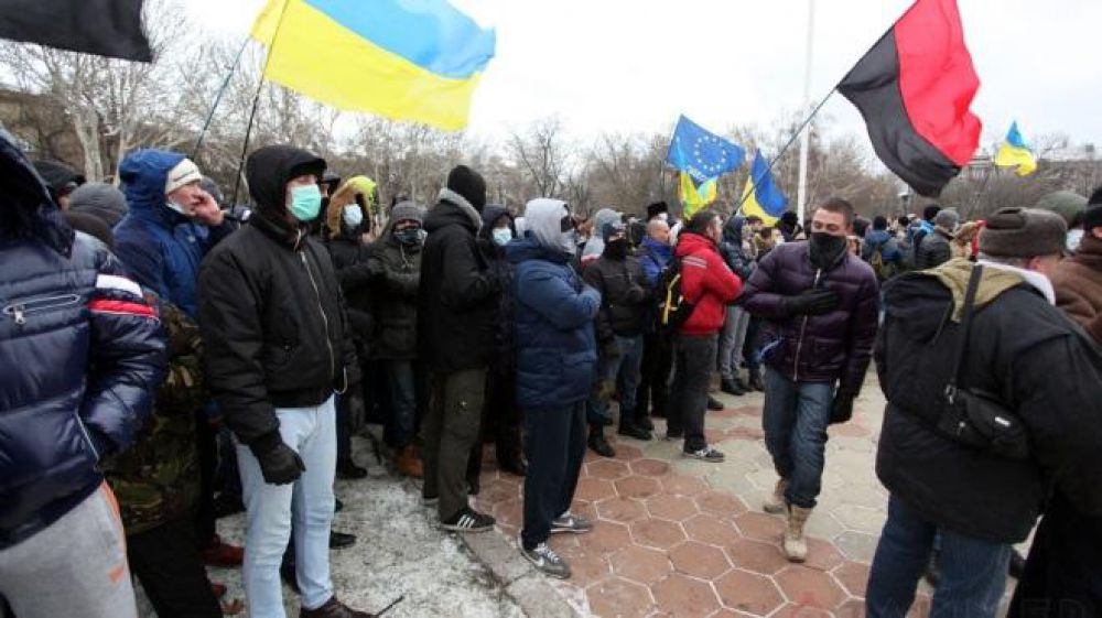 Протесты в Виннице