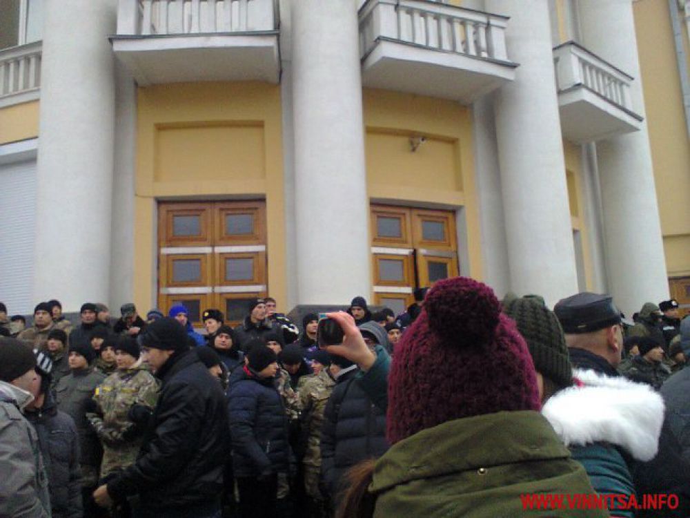 Протесты в Виннице
