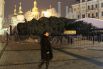 В Киев привезли главную новогоднюю елку