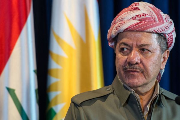 Курдский политик Масуд Барзани.