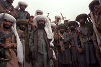 Воины банды белуджей под Кандагаром. Афганистан. 1988 г.