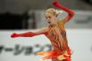 Анна Погорилая для своей произвольной программы выбрала отрывок из балета Игоря Стравинского «Жар-Птица», подобрав и соответствующий названию яркий наряд.