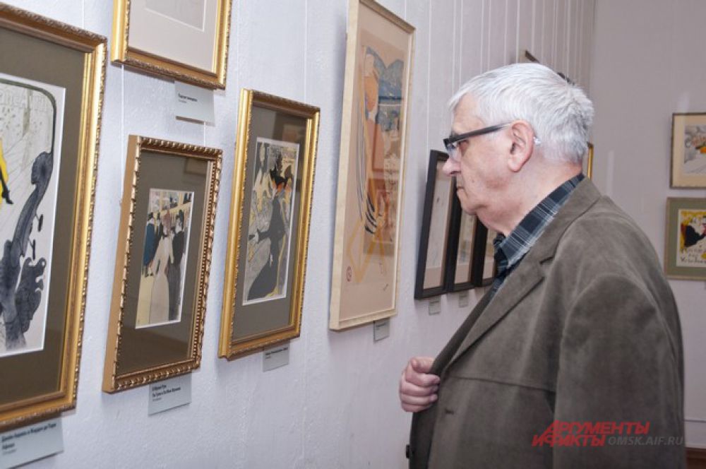 В Омске открылась выставка афиш и портретов Анри Тулуз-Лотрека.