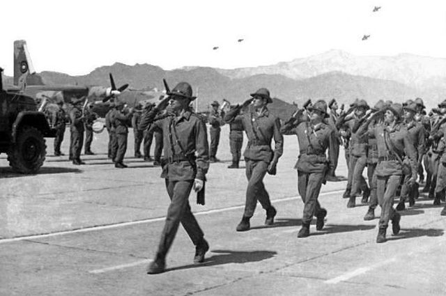 350-й гвардейский парашютно-десантный полк в Кабуле.