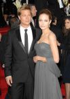 2007 год. Брэд Питт и Анджелина Джоли на 64-й церемонии вручения «Золотой глобус»