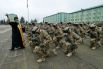 16 декабря. Благословение грузинских военнослужащих перед отправкой в Афганистан в составе сил НАТО, военная база Вазиани.