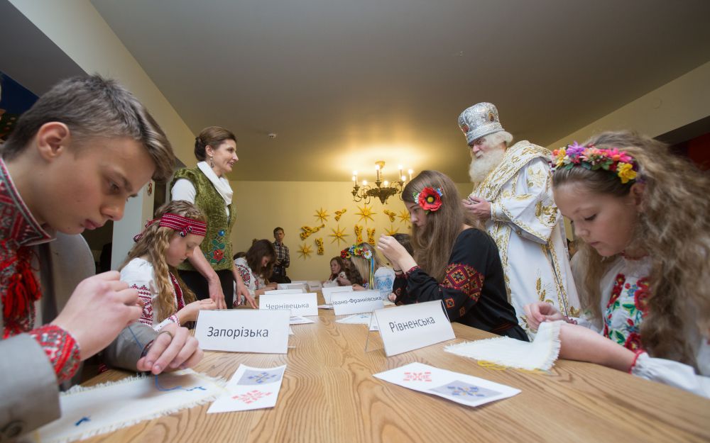 Марина Порошенко в резиденции Святого Николая