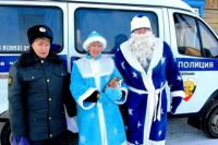 Акция «Полицейский Дед Мороз» в Приангарье.
