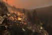 Лесной пожар в Вальпараисо, Чили. Пожар уничтожил 2 000 домов, погибли 12 человек.