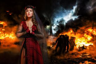 Платье для конкурса Мисс Вселенная