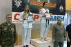 Кристина Карлова из Новомосковска заняла 2 место в категории "14-15 лет, 55 кг"
