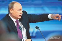 В. Путин: «Мы неизбежно выйдем из этой ситуации - со знаком «плюс».